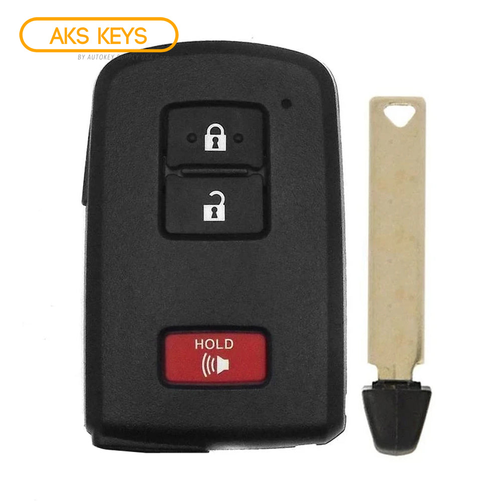 2018 Toyota Prius V Smart Key 3B FCC# HYQ14FBA / 0020