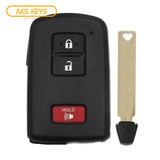 2021 Toyota Prime Smart Key 3B FCC# HYQ14FBA / 0020