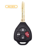 2013 Toyota Corolla Key Fob 4B FCC# GQ4-29T / G Chip