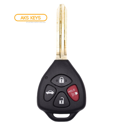 2012 Toyota Corolla Key Fob 4B FCC# GQ4-29T / G Chip