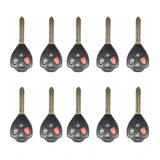 2010 - 2013 Toyota Corolla Remote Head Key 4B FCC# GQ4-29T - G Chip (10 Pack)