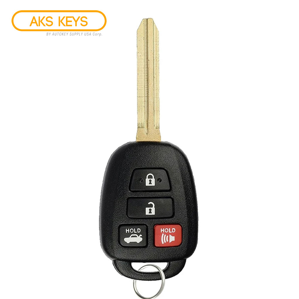 2014 - 2019 Toyota Corolla Key Fob 4B FCC# HYQ12BEL/H Chip