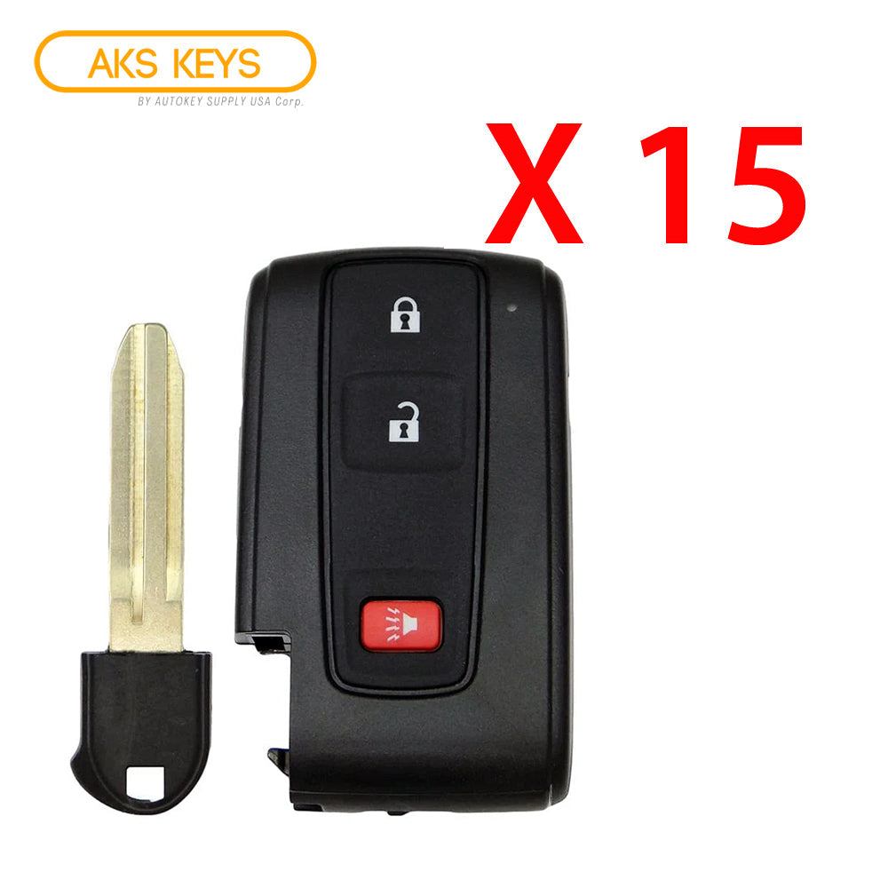 2004 - 2009 Toyota Prius Smart Key 3B FCC# MOZB31EG (15 Pack)