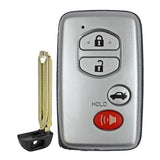 2009 Toyota Camry Smart Key 4B FCC# HYQ14AAB (Silver)