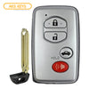 2007 Toyota Camry Smart Key 4B FCC# HYQ14AAB (Silver)