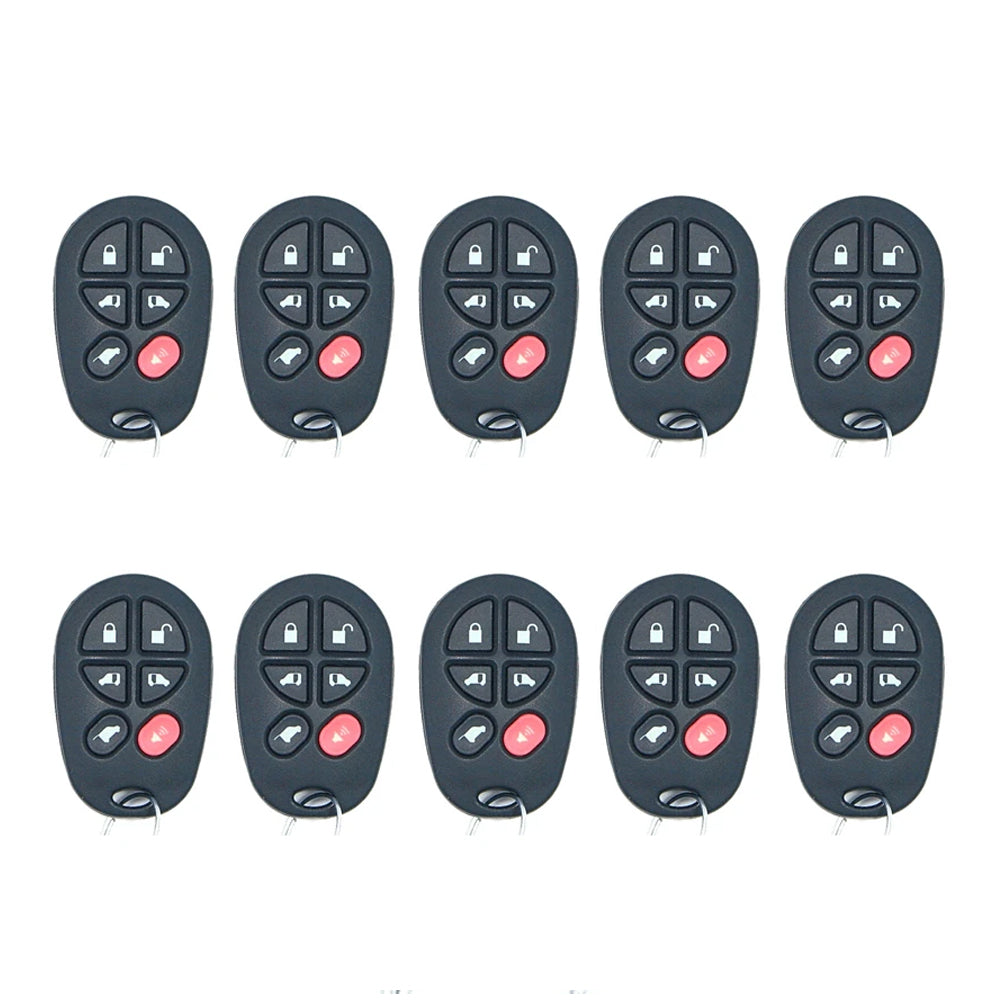 2004 - 2018 Toyota Sienna Remote Control 6B FCC# GQ43VT20T (10 Pack)