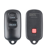 1999 - 2008 Toyota Keyless Entry 3B Fob FCC# GQ43VT14T