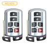 2011 - 2019 Toyota Sienna Smart Prox. Key 6B FCC# HYQ14ADR (2 Pack)