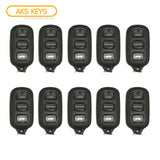 2002 - 2006 Toyota Remote Control 4B FCC# GQ43VT14T (10 Pack)