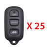 2002 - 2006 Toyota Remote Control 4B FCC# GQ43VT14T (25 Pack)