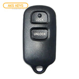 2001 Toyota Yaris Keyless Entry 3B Fob FCC# HYQ12BBX / HYQ12BAN