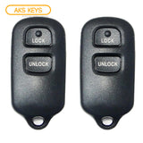 2000 - 2008 Toyota Remote Control 3B FCC# HYQ12BBX / HYQ12BAN (2 Pack)