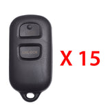 2000 - 2008 Toyota Remote Control 3B FCC# HYQ12BBX / HYQ12BAN (15 Pack)