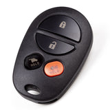 2010 Toyota Sequoia Keyless Entry 4B Fob FCC# GQ43VT20T