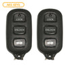 1998 - 1999 Toyota Remote Control 4B FCC# HYQ1512Y (2 Pack)