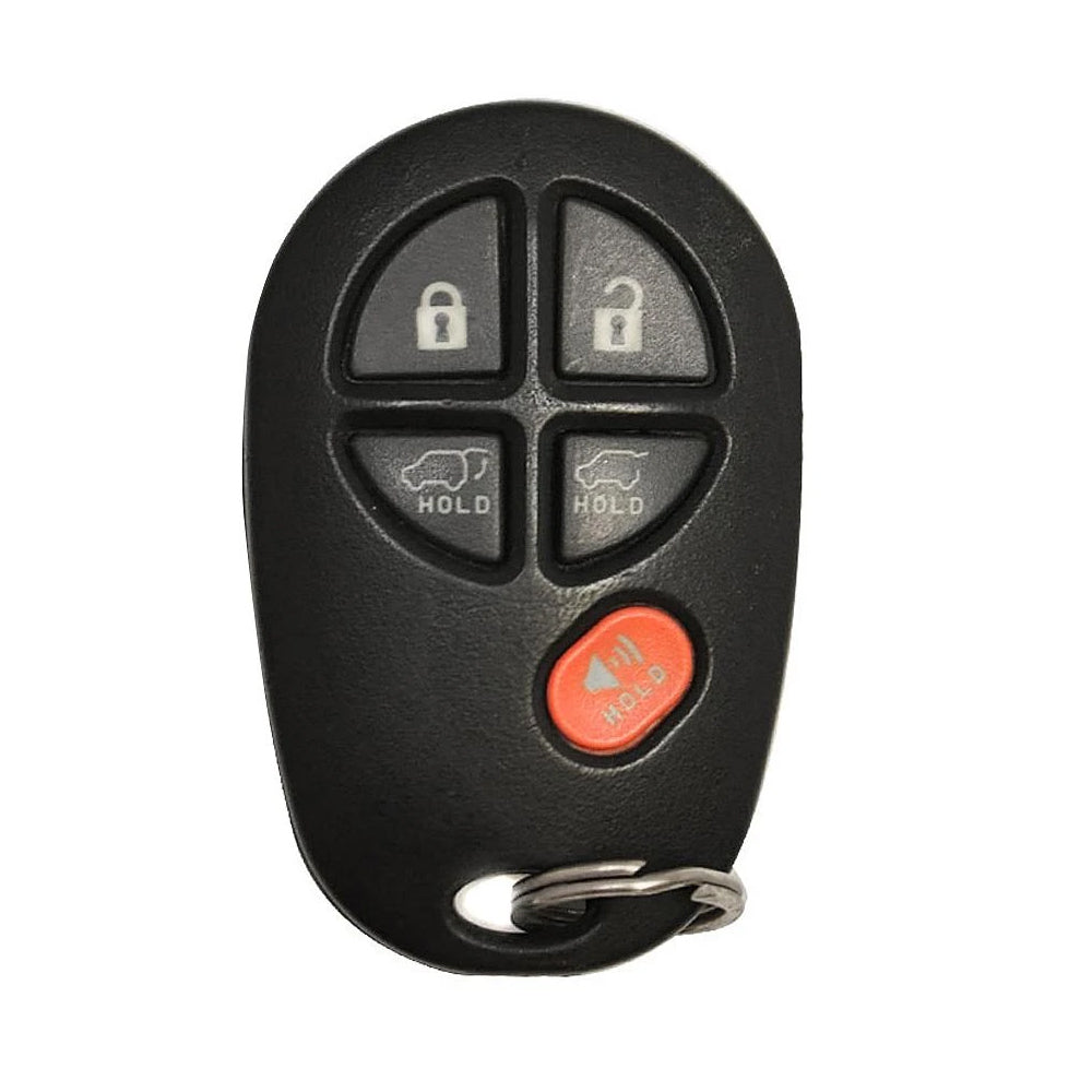 2008 Toyota Highlander Sport Keyless Entry 5B Fob FCC# GQ43VT20T