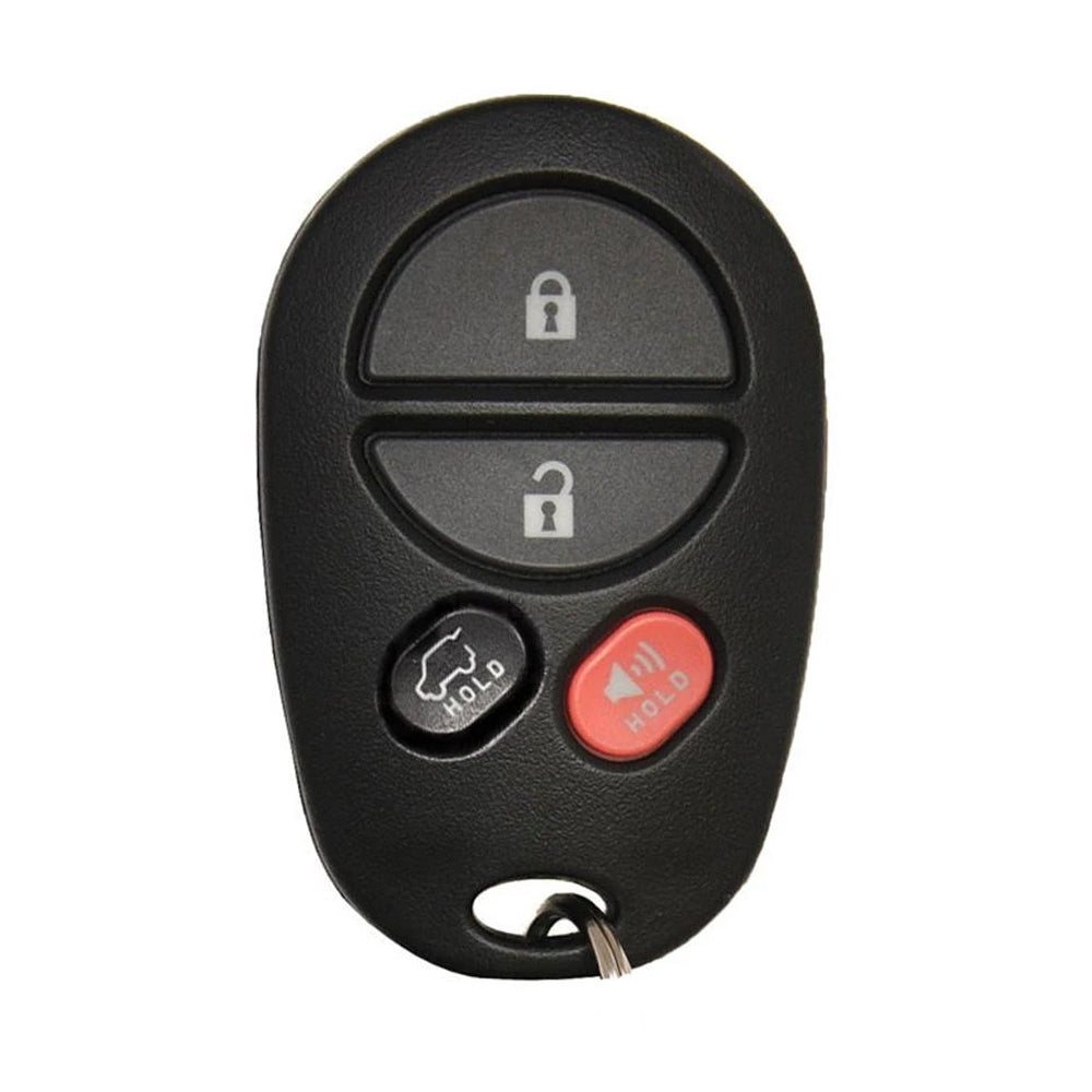 2008 Toyota Highlander Keyless Entry 4B Fob FCC# GQ43VT20T