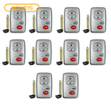 2010 - 2011 Toyota Camry Smart Prox. Key 4B FCC# HYQ14AAB (10 Pack)