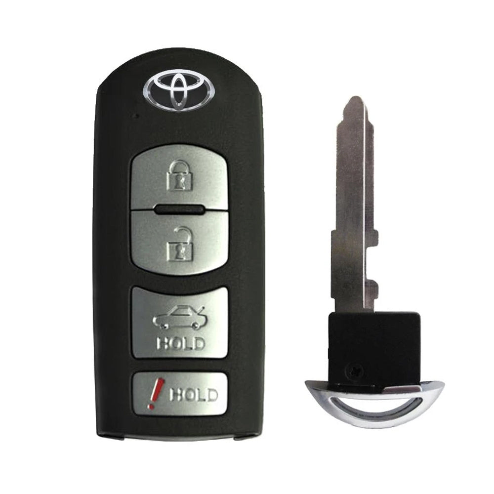 2018 Toyota Yaris iA Smart Key 4B FCC# WAZSKE13D01