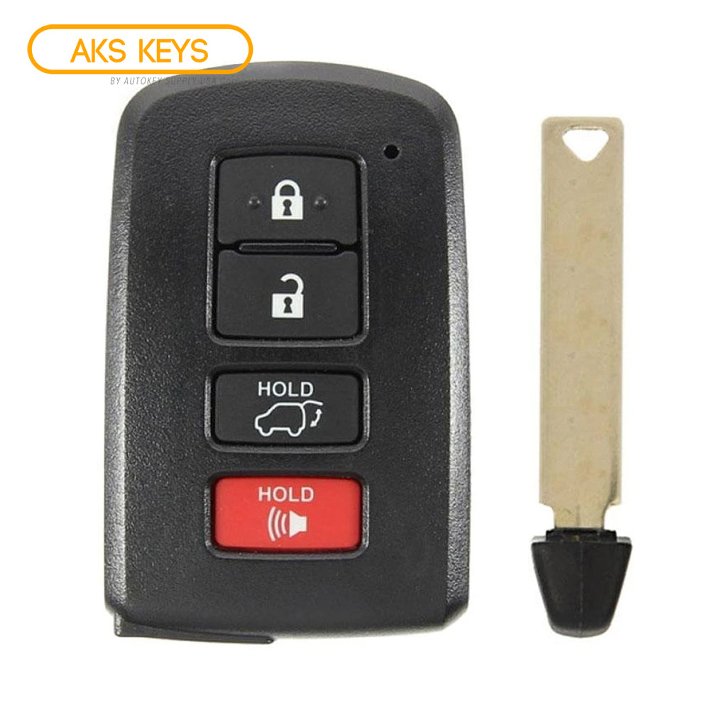 2014 - 2021 Toyota Highlander Sequoia Smart Key 4B FCC# HYQ14FBA - 2110 AG