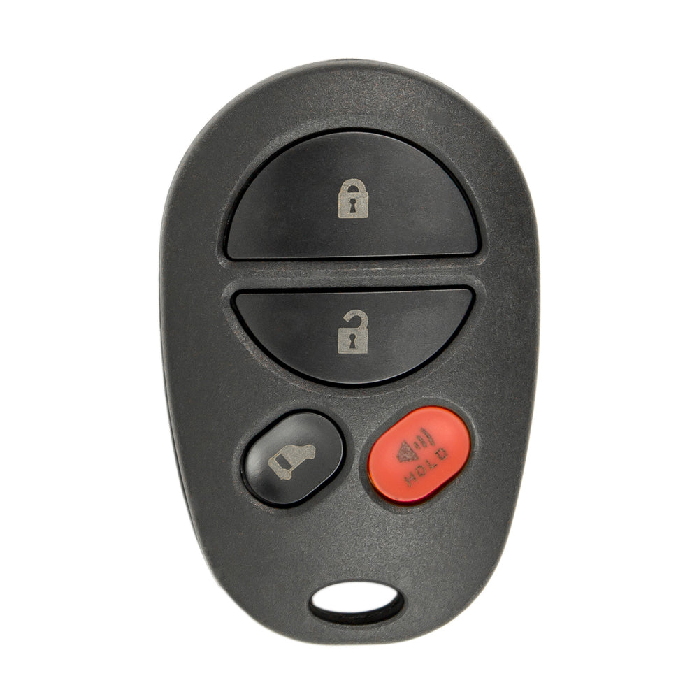 2004 - 2016 Toyota Sienna Keyless Entry 4B Fob FCC# GQ43VT20T