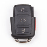 Flip Key Fob-Remote Part Compatible with Volkswagen 2005 2006 2007 2008 2009 2010 4B Part# 1K0959753P