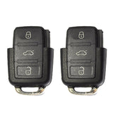 1998 - 2002 Volkswagen Flip Key - Remote Part 4B Part# 1J0 959 753T (2 Pack)