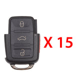 2006 - 2009 Volkswagen Flip Key - Remote Part 4B Part# 1K0959753H (15 Pack)