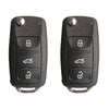 2011 - 2019 Volkswagen Flip Key PEPS NBG010206T / 5K0.837.202.AK (2 Pack)