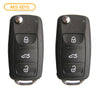 2011 - 2019 Volkswagen Flip Key PEPS NBG010206T / 5K0.837.202.AK (2 Pack)