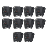 2015 - 2019 Volkswagen Remote Flip Key with Comfort Access 4B FCC# NBGFS12P01 (10 Pack)