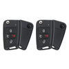 2018 - 2020 Volkswagen Remote Flip Key with Comfort Access 4B FCC# NBGFS125C1 - HU162-T (2 Pack)