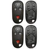 1999 - 2008  Acura Honda Remote Control Shell 4B (2 Pack)