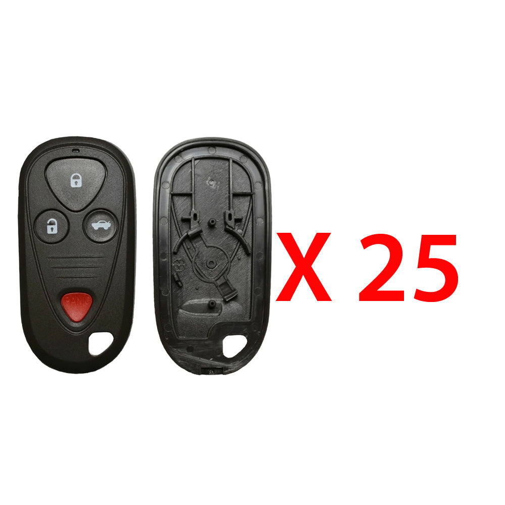 1999 - 2008  Acura Honda Remote Control Shell 4B (25 Pack)