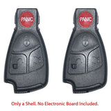 1998 - 2005 Mercedes Benz Smart Key Shell (2 Pack)