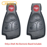 1998 - 2005 Mercedes Benz Smart Key Shell (2 Pack)