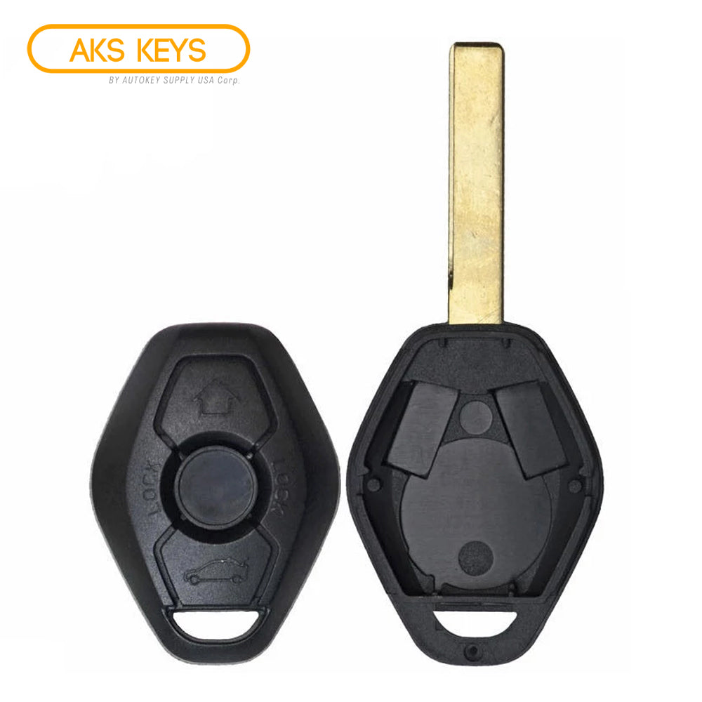 1998 - 2009 BMW Remote Key Shell - 2 Tracks