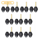 1998 - 2009 BMW Remote Key Shell - 2 Tracks (10 Pack)