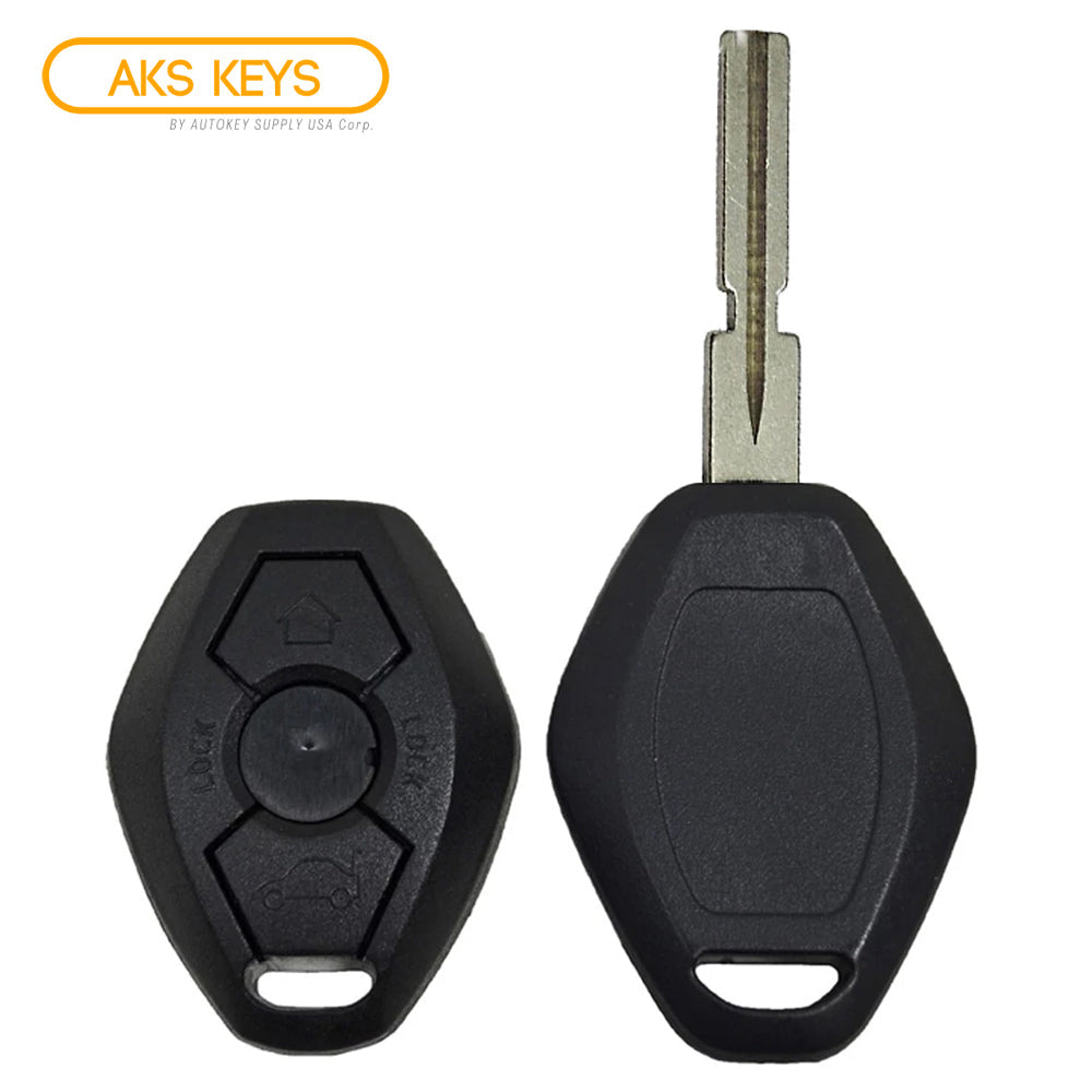 1998 - 2004 BMW Remote Key Shell 3B - 4 Track