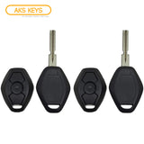 1998 - 2004 BMW Remote Key Shell 3B - 4 Track (2 Pack)