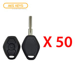 1998 - 2004 BMW Remote Key Shell 3B - 4 Track (50 Pack)