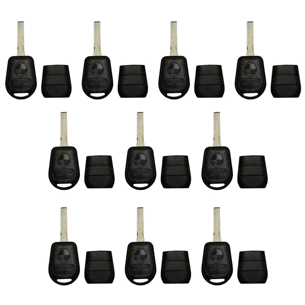 1997 - 2003 BMW Remote Key Shell 3B - 2 Track (10 Pack)