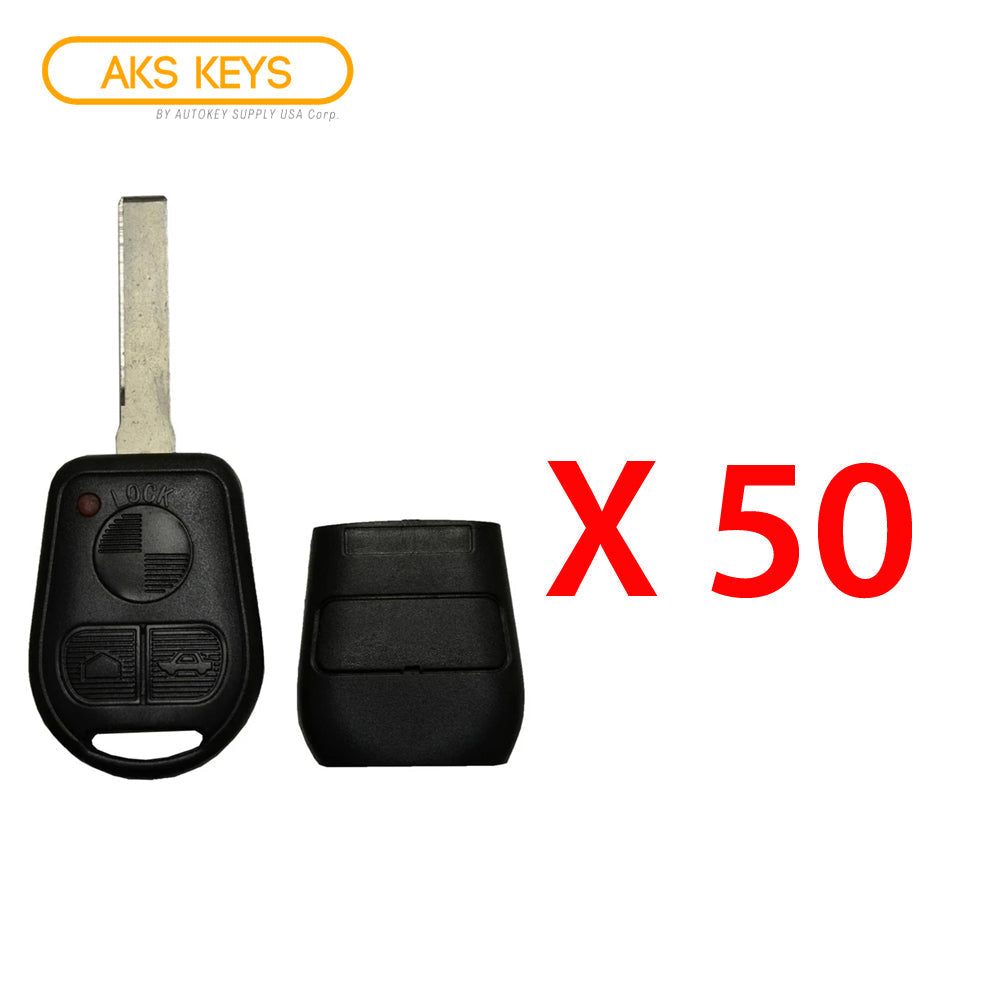 1997 - 2003 BMW Remote Key Shell 3B - 2 Track (50 Pack)