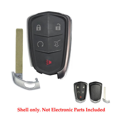 2015 - 2020 Cadillac Smart Key Shell 5B HU100 Blade