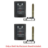 2008 - 2014 Cadillac Smart Key Shell (2 Pack)