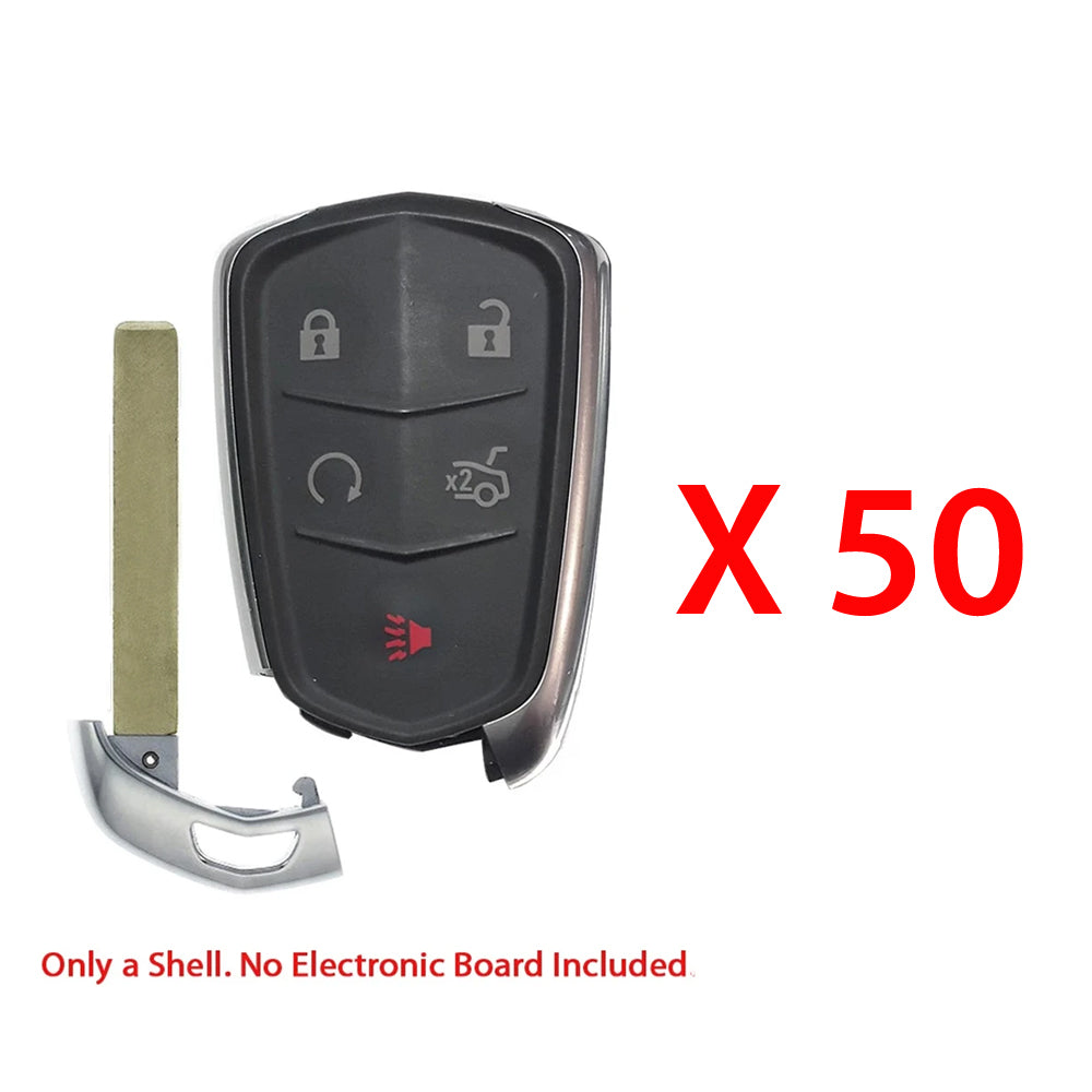 2014 - 2020 Cadillac Prox Key Shell 5B (50 Pack)