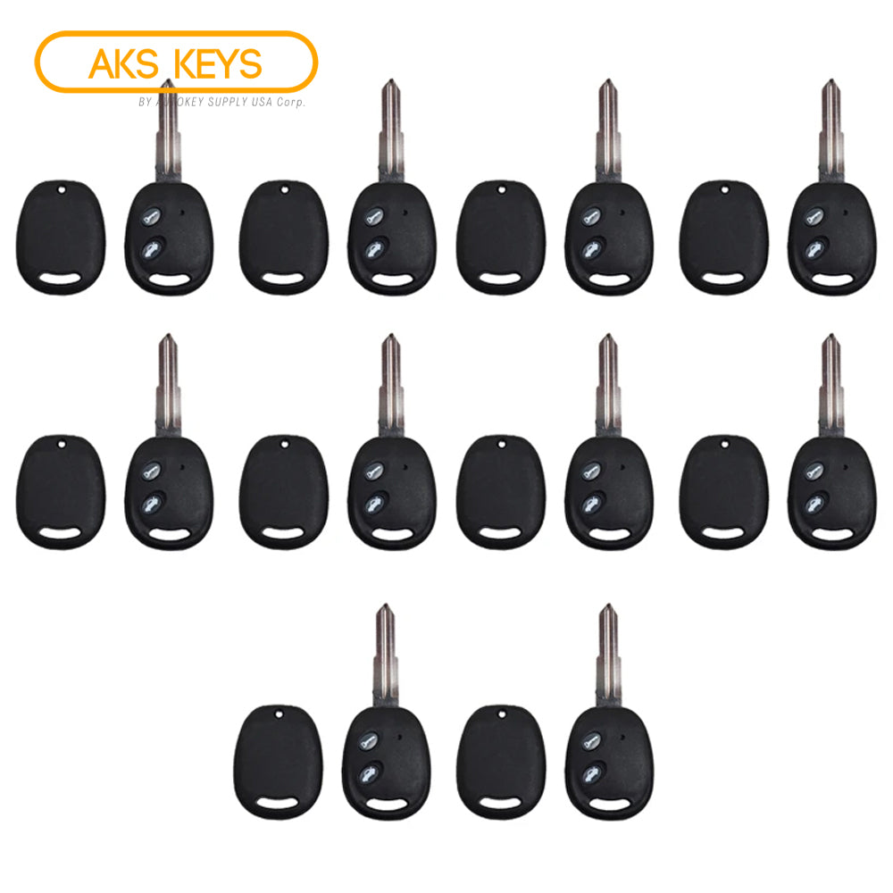 2004 - 2008 Chevrolet Rmote Key Shell 2B DW04RAP (10 Pack)