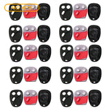 1998 - 2009 Buick Cadillac Chevrolet GMC Isuzu Portiac Oldsmobile Saturn Remote Shell 3B (10 Pack)