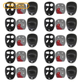 2001 - 2005 Buick Cadillac Chevrolet Pontiac Oldsmobile Remote Shell 4B (10 Pack)