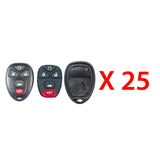 2006 -2016 Chevrolet Remote Control  Shell 5B (25 Pack)